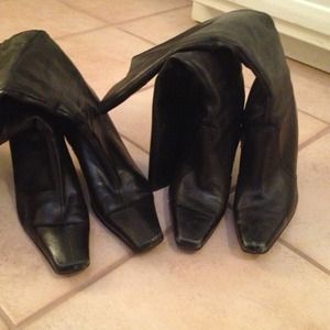 Aldo 2 pairs of knee high boots.