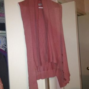 BCBG Max Azria Open sleeveless sweater