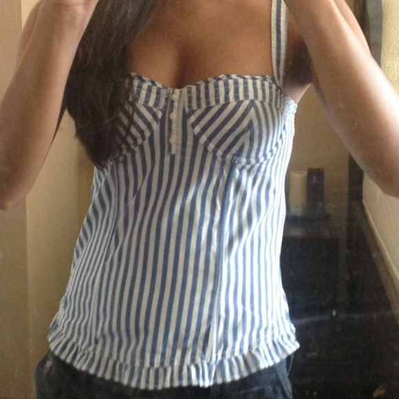 Brand new corset style top