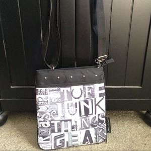 Language Art brand cross body bag