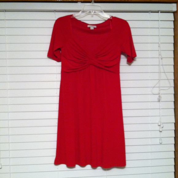 Boston proper red dress