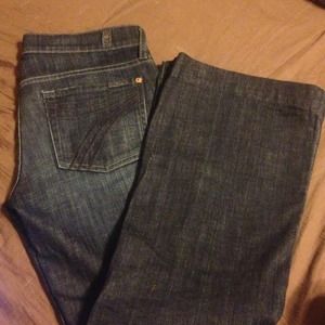 Seven for all mankind dark denim