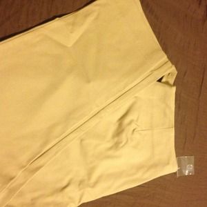 Women's khaki capris