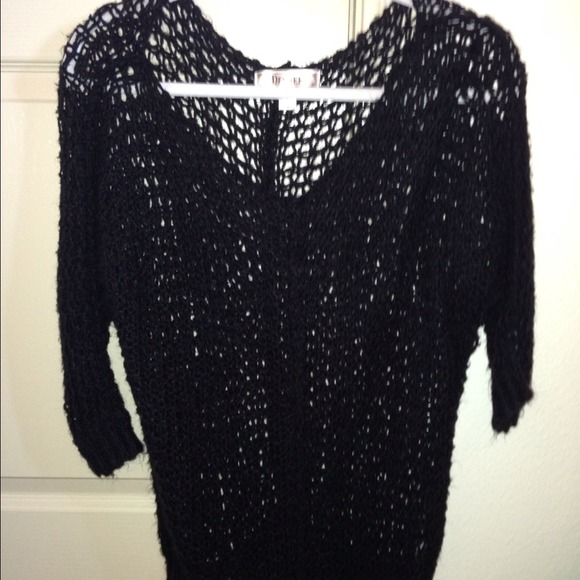 Size small black sweater