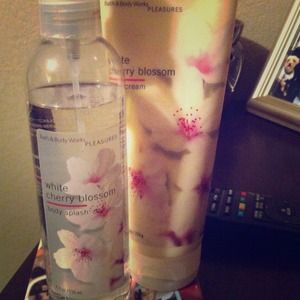 HOLD--White cherry blossom for B&BW