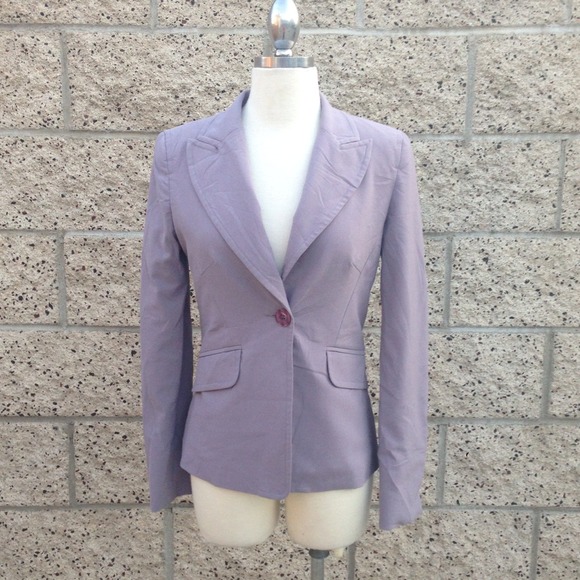 bebe Jackets & Blazers - bebe Violet Blazer