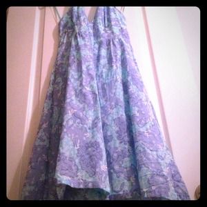 🌟REDUCED🌟Lilly Pulitzer Aqua/Purple Sundress