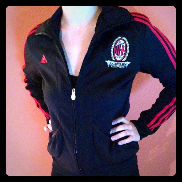 🚫Sold🚫AC Milan Adidas Women's Sport Jacket