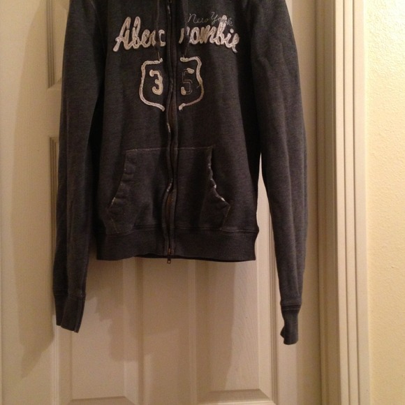 Charcoal AF zip up hoodie - Picture 2 of 3