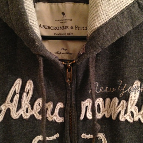 Charcoal AF zip up hoodie - Picture 3 of 3