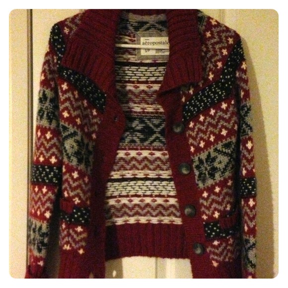 Aeropostale cherry winter