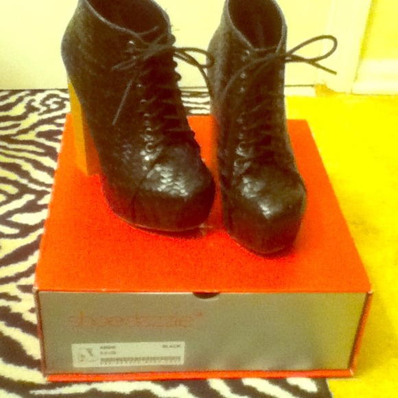 Black cork heels!!!!!!!!