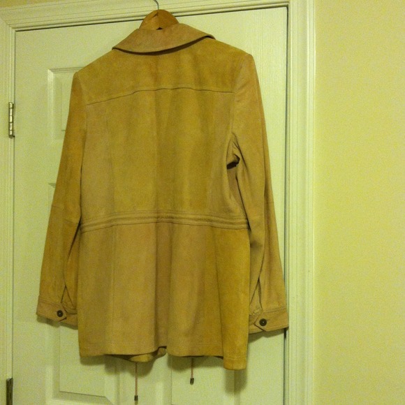 Ellen Tracey xl butter soft suede jacket - Picture 3 of 4