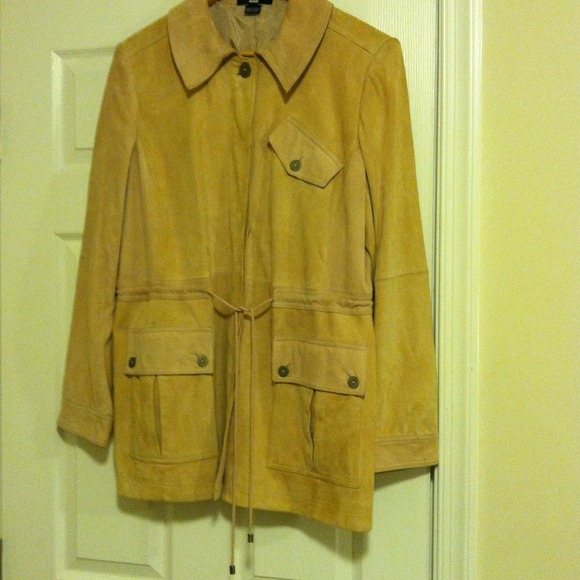 Ellen Tracey xl butter soft suede jacket - Picture 4 of 4