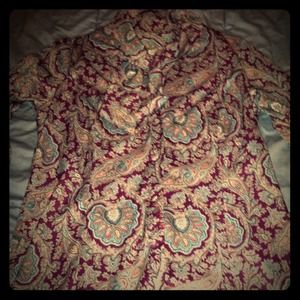 Vintage paisley dress