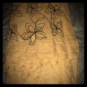 Beautiful, floral wrap/scarf