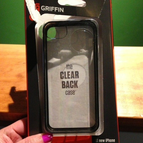 🚫HOLD🚫Griffin clear Back Case for Iphone 5