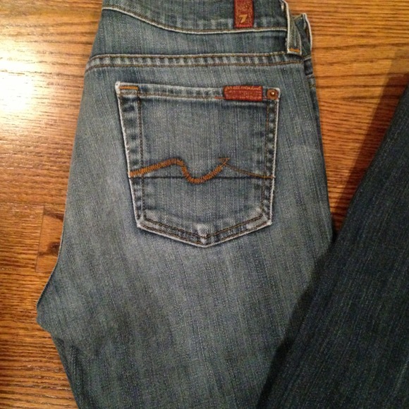 JUST REDUCED. 7 for all mankind -flare jeans