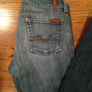 JUST REDUCED. 7 for all mankind -flare jeans