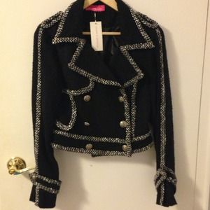 MOVING SALE! Double breasted pea coat nwt