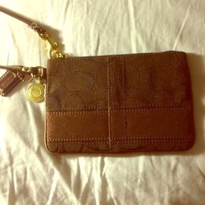 Coach wristlet