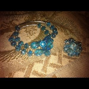 Bracelet and silver ring