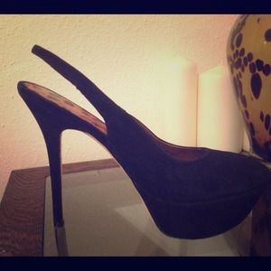 ❗SOLD❗ Sam Edelman Black Suede Sexy Shoe High Hill