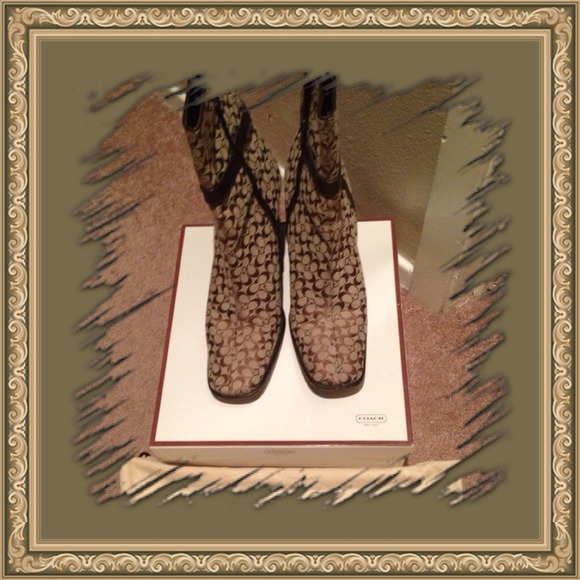 $$SOLD$$Authentic Coach Boots (Reduced 30%) - Picture 2 of 5