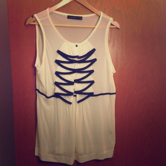 Ruffled tank