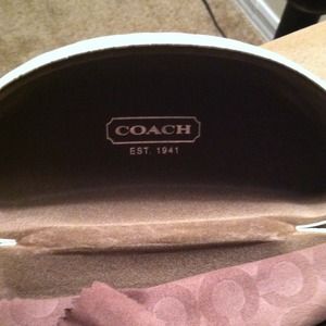 Coach sunglasses case