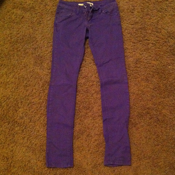 Purple Skinny Jeans! 👍