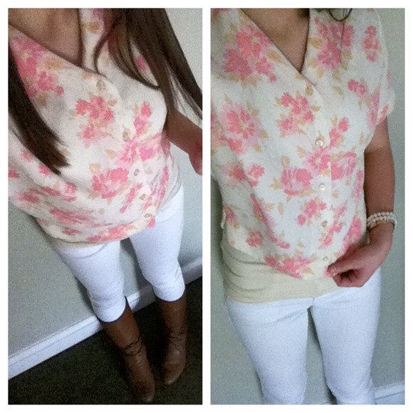 Vintage floral shirt