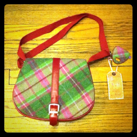 Plaid purse