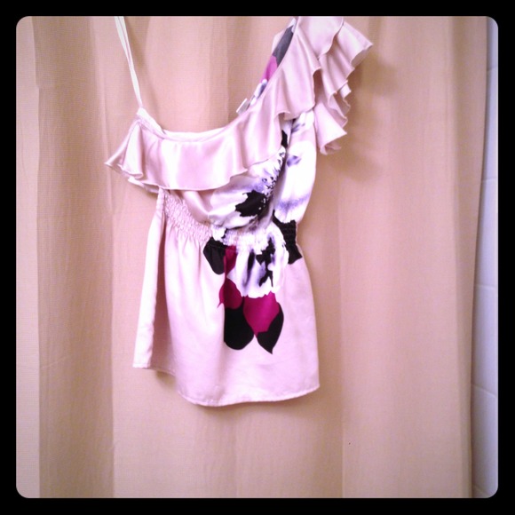 Arden B one shoulder top