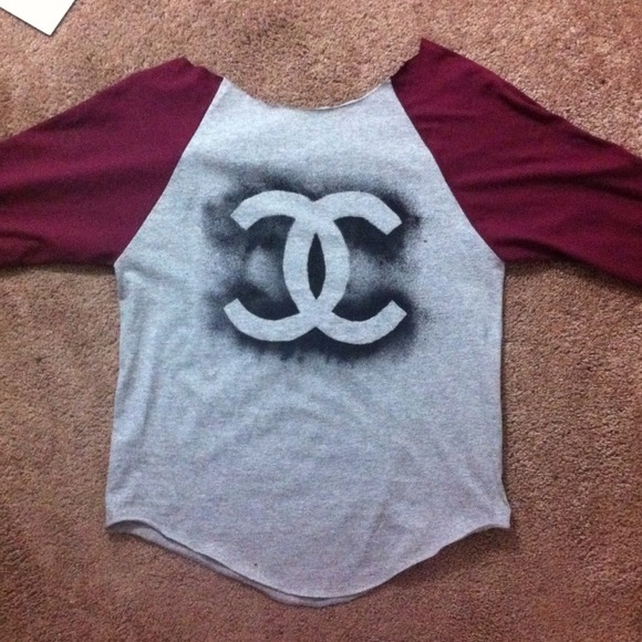Chanel inspired off the shoulder shirt!