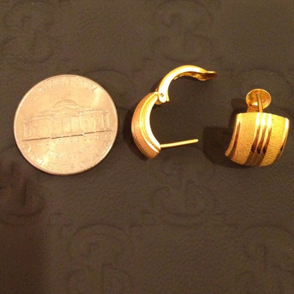 18 kt gold earrings - Picture 2 of 4