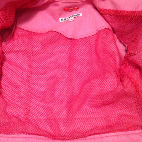 Pink express denim jacket - Picture 3 of 4