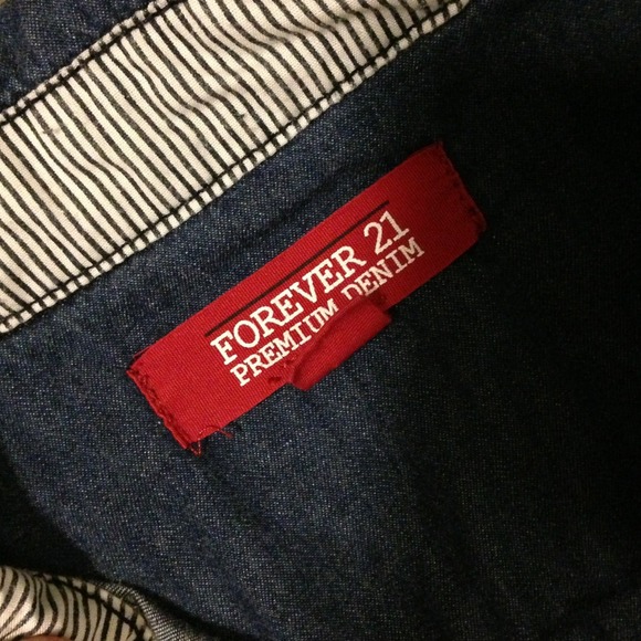 SOLD --- Denim Chambray Shirt - Picture 3 of 4