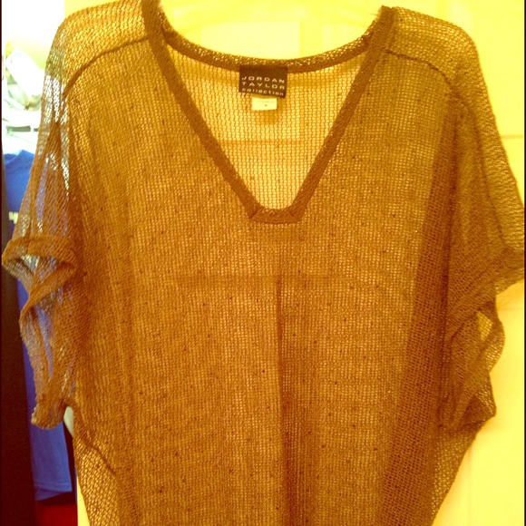 ❌Sold❌Dark brown bathing suit cover up