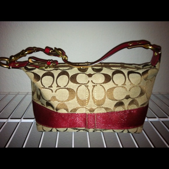 Authentic Small coach handbag...reserved ..