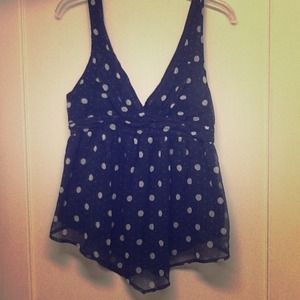 Cute Polka Dot Blouse