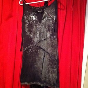Salvage brand dress/long shirt with leggings