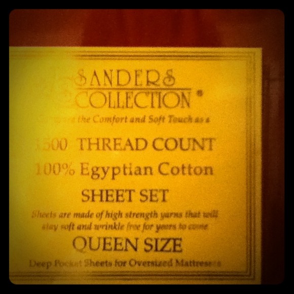 Unopened amazing Egyptian cotton sheet set!!