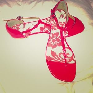 Old Navy Red thong sandals