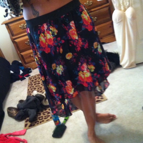 Hi low skirt