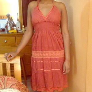 summer dress./ 2 jeans/ striped shirt/ sweatshirt.