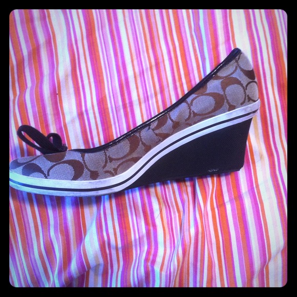 Coach wedges