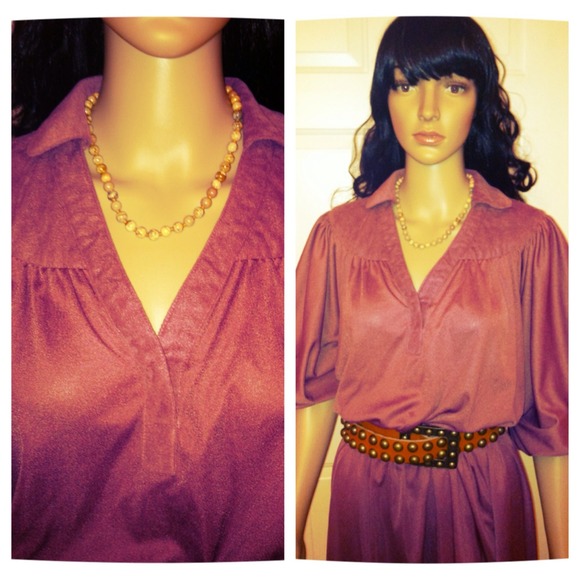 ❌SOLD❌Vintage Flutter Dress - Picture 2 of 3