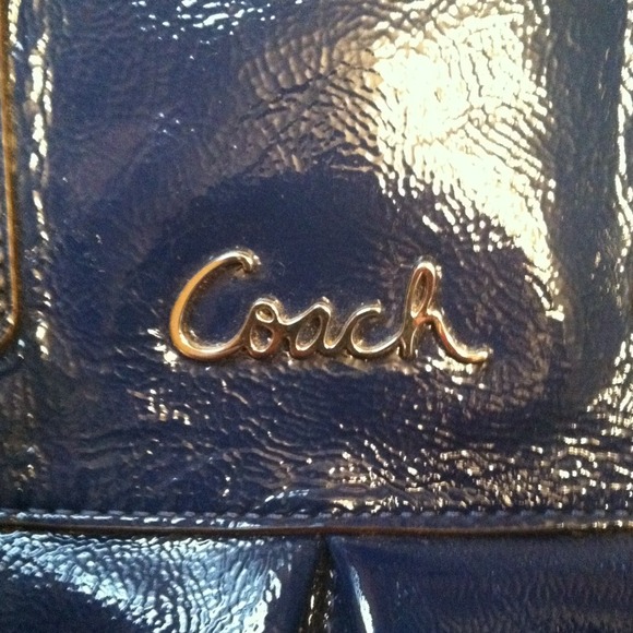 Navy Blue COACH Purse! - Picture 2 of 3