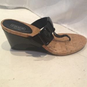 🚫SOLD🚫Coach Wedges Size 9